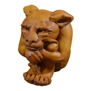 Nichols Brothers Large Igor Gargoyle Outdoor Concrete Garden Statue 9.5&quot; H