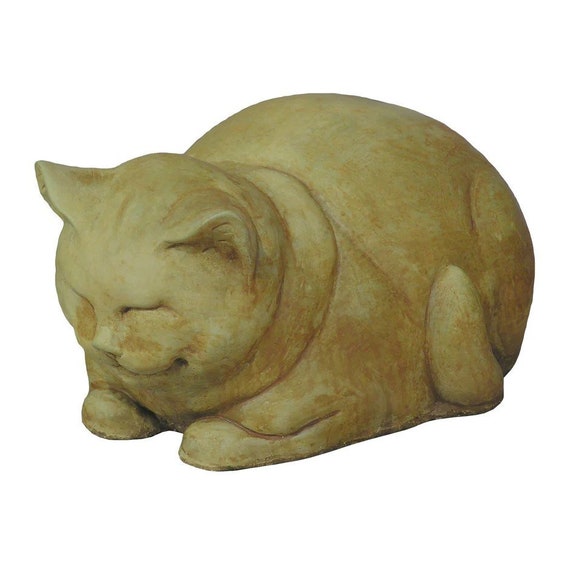 Nichols Brothers Fat Cat Outdoor Concrete Garden Statue - Etsy