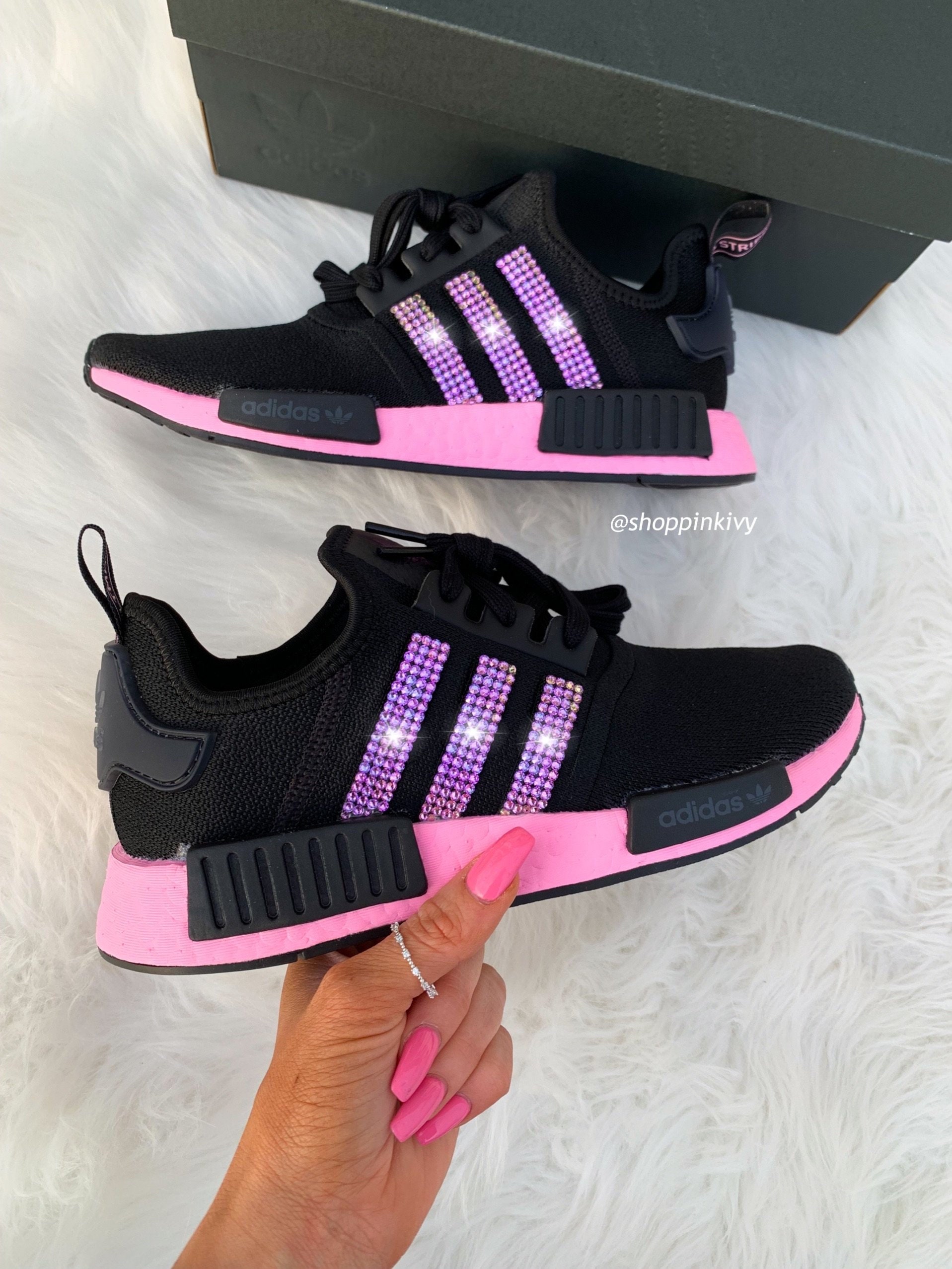 adidas neon pink shoes