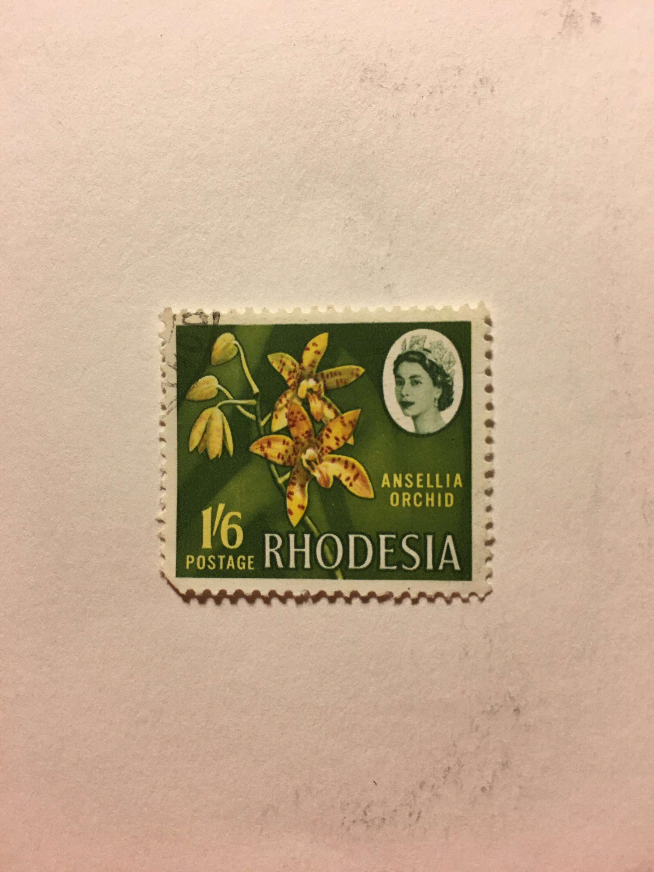 Rhodesia Stamp Etsy