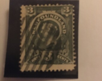 ニューファンドランド切手：使用済みヴィンテージ切手コレクション