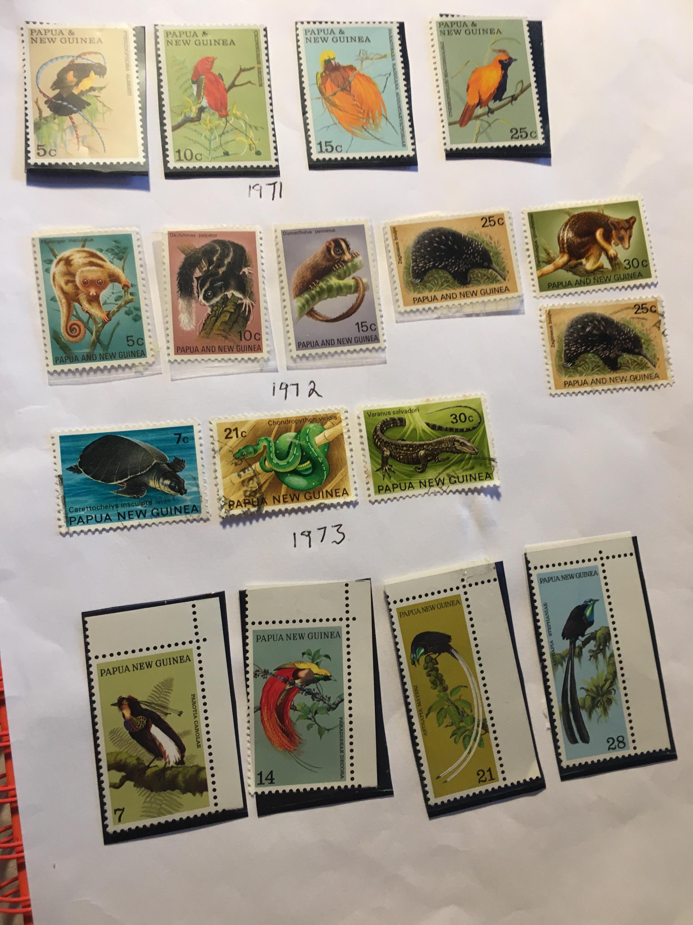 Papua New Guinea Stamps - Etsy