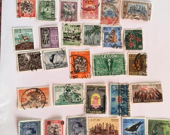 Timbres de Ceylan