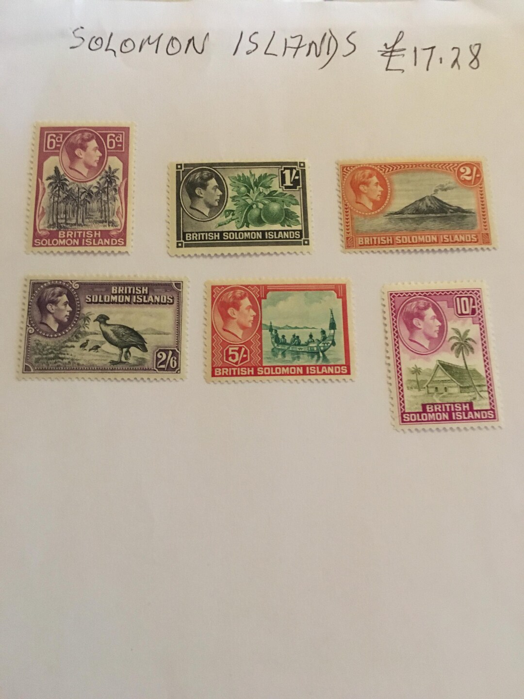 ソロモン諸島の切手 - Etsy 日本