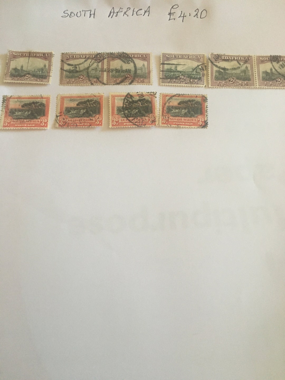 South Africa Stamps X - Etsy
