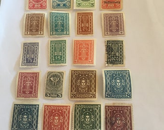 Oostenrijk / postzegels