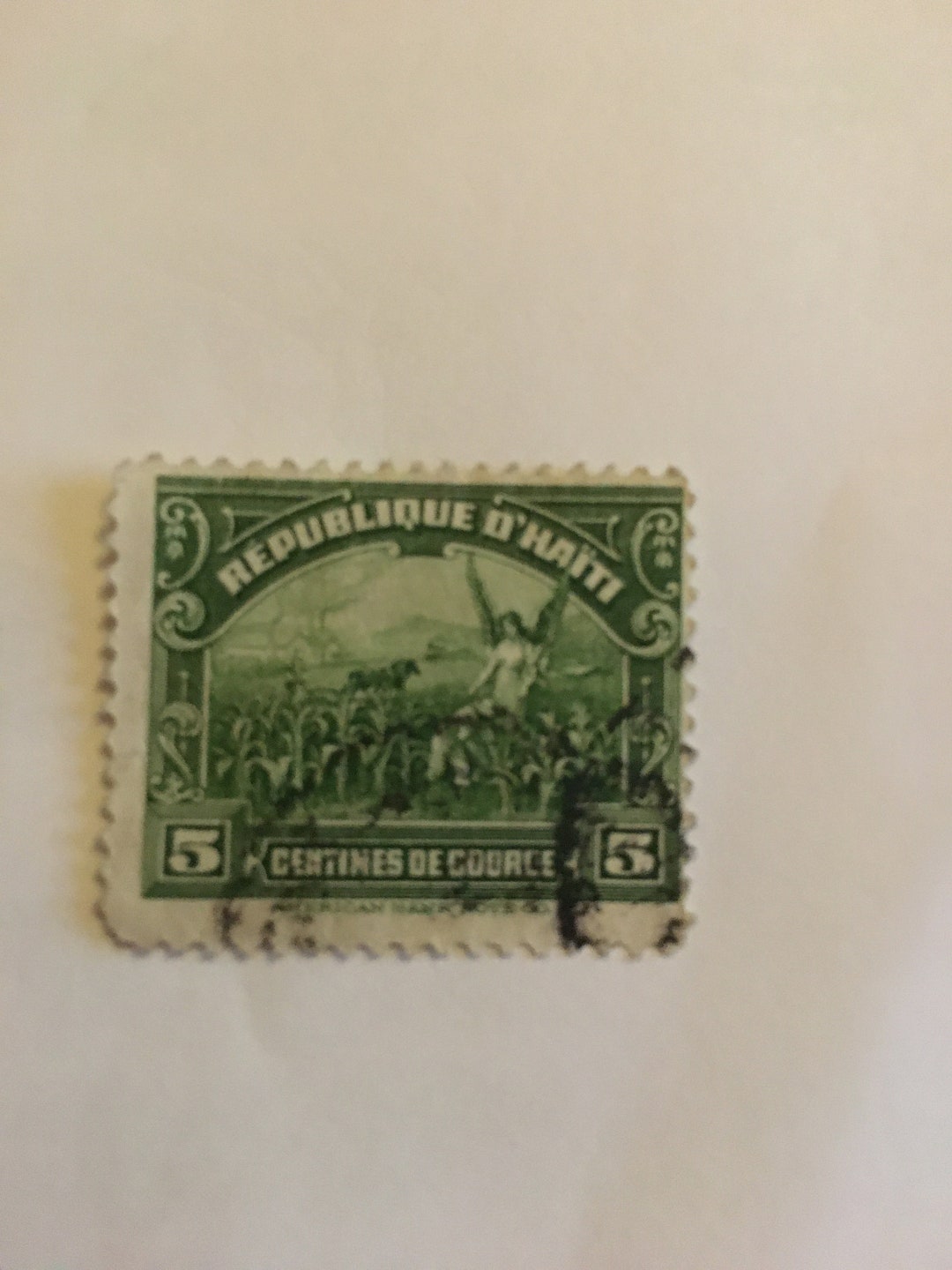 Haiti Stamp Etsy