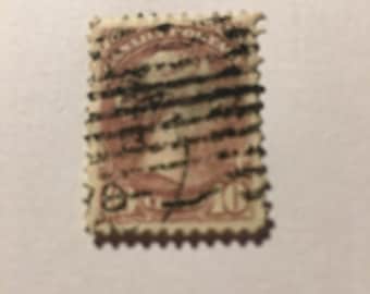 希少カナダ切手 8セント ヴィンテージ 1946年 農業風景 ミント 未使用