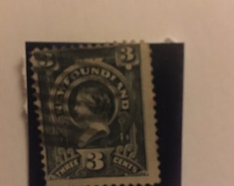 ニューファンドランド切手：使用済みヴィンテージ切手コレクション