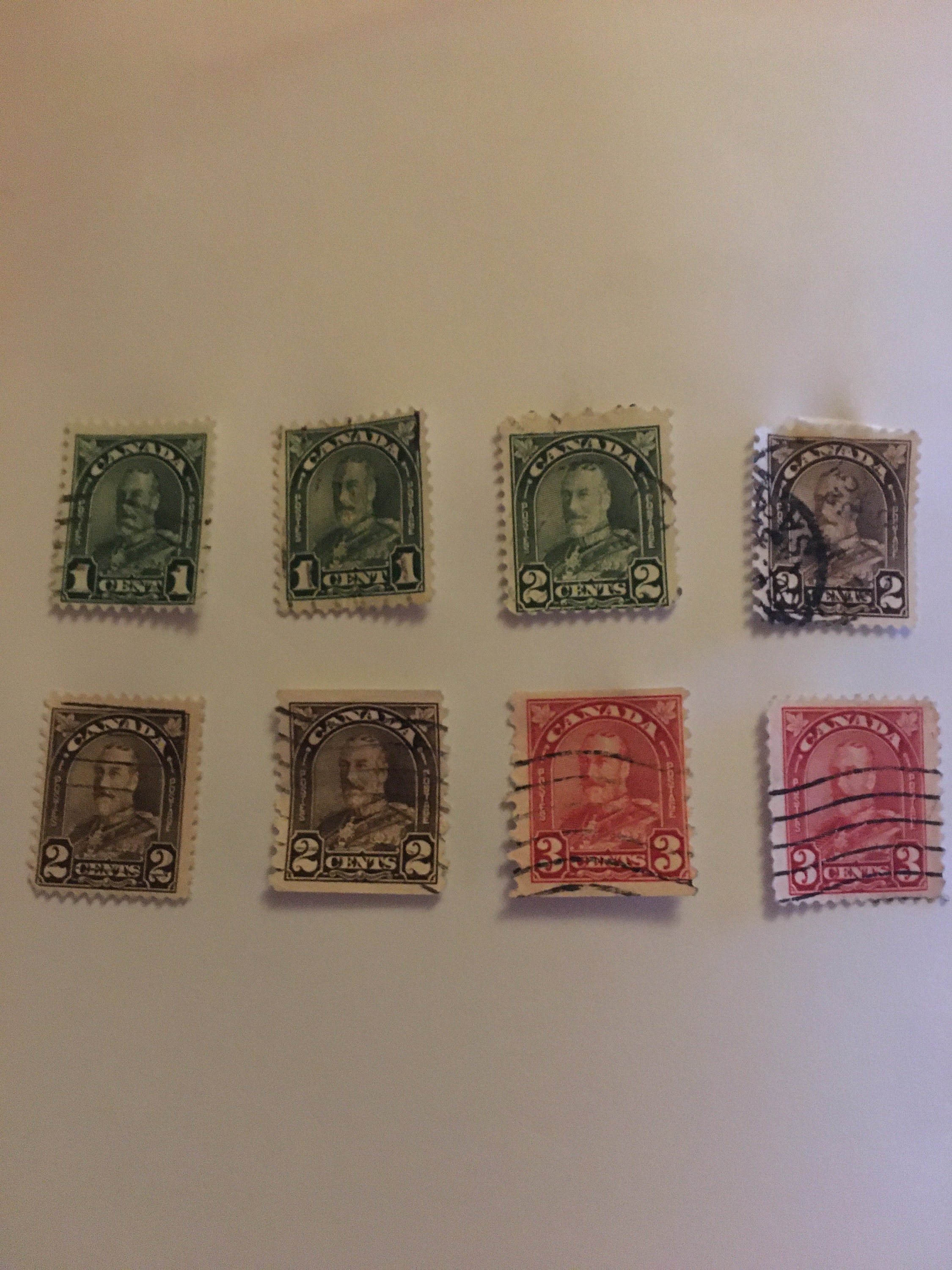 ヴィンテージカナダ切手 - 中古8枚セット - Etsy 日本