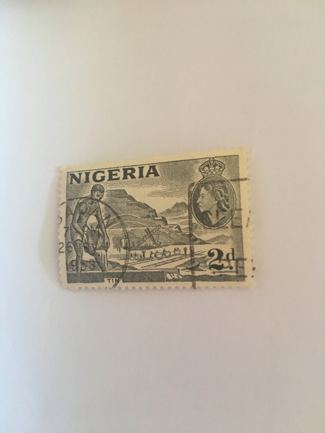 Nigeria Stamp Etsy