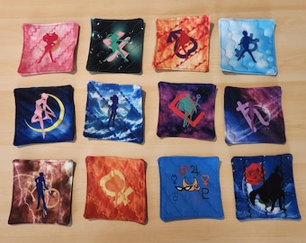 Sous-bocks matelassés Sailor Moon