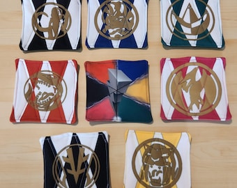 Sous-bocks matelassés Power Rangers