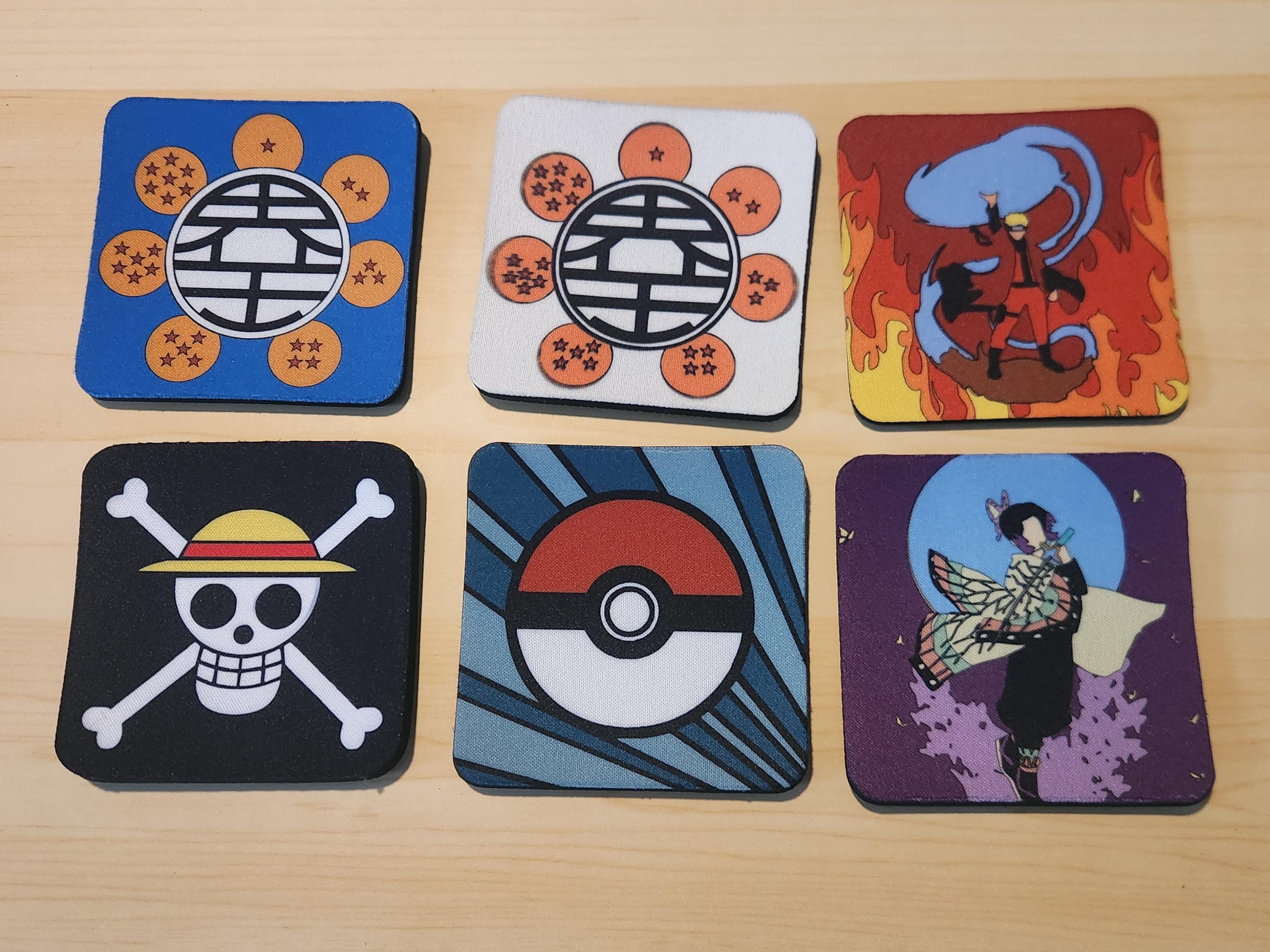 Naruto Coasters - Etsy