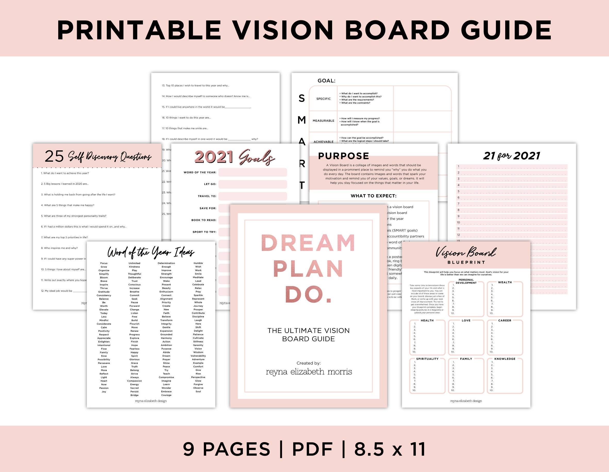 2021-vision-board-guide-printable-planner-kit-vision-board-etsy