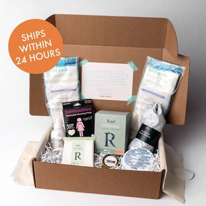 Postpartum Gift Box | New Mom Gift Basket | Self Care Kit For Her | First Time Mom Care Package | Postpartum Bundle | Pregnant Friend Gift
