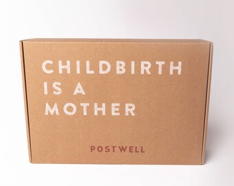 Childbirth is a Mother: Postpartum Care Package New Mom Gift Basket