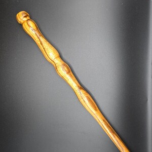 Handmade Zebrawood Wand | Handcrafted Magic Wand | Hardwood Wizard Wand | Nature Wand