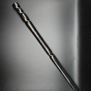 Handmade Ebony Wood Wand | Handcrafted Magic Wand | Hardwood Wizard Wand | Nature Wand