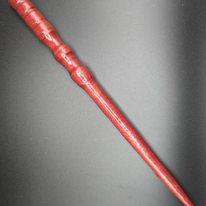 Handmade Purpleheart Wood Wand | Handcrafted Magic Wand | Hardwood Wizard Wand | Nature Wand