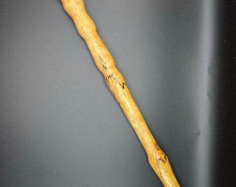 Handmade Spalted Tamarind Wood Wand | Handcrafted Magic Wand | Hardwood Wizard Wand | Nature Wand