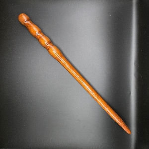 Handmade Chechen Wood Wand | Handcrafted Magic Wand | Hardwood Wizard Wand | Nature Wand
