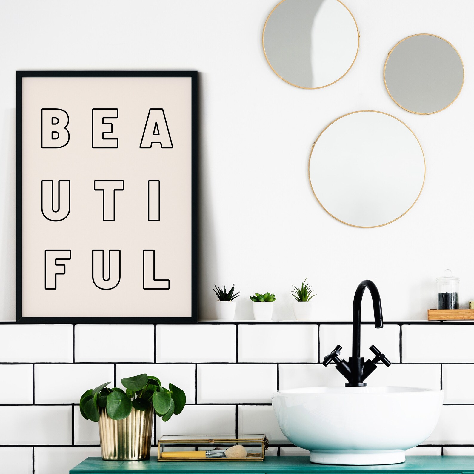 Beautiful Printable Wall Art One Word Poster Inspirational Etsy
