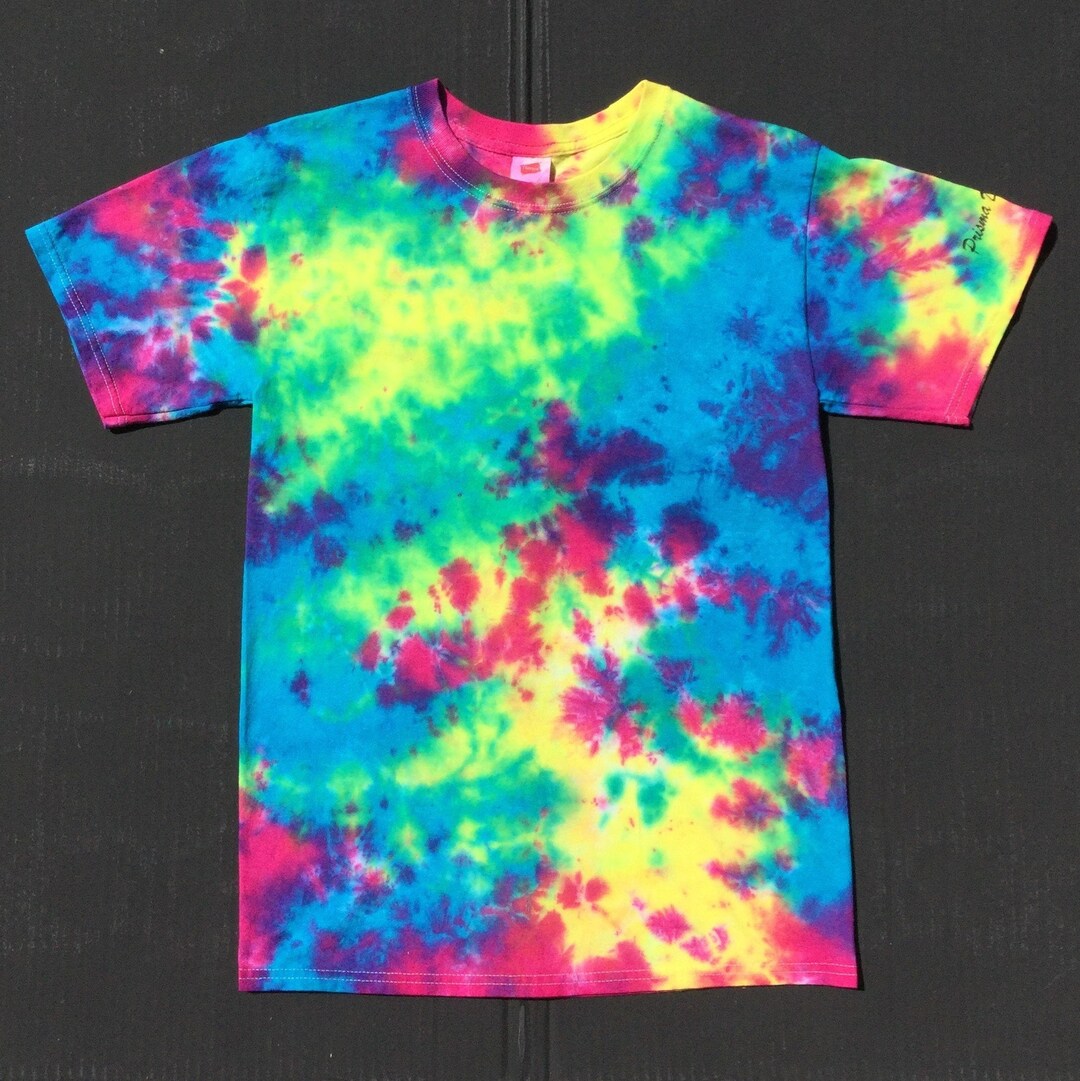 Tie Dye Shirt, Tie Dye Multicolor Shirt, Tie Dye Colorful Shirt, Tie