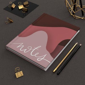Abstrakt Hardcover Notizbuch