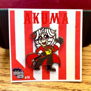 Akuma #34 Persona Pin