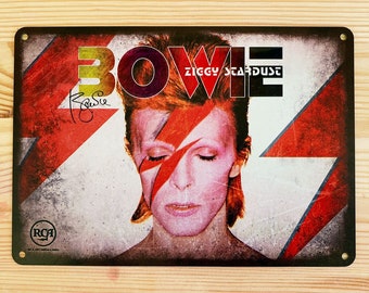 David Bowie Sign Etsy