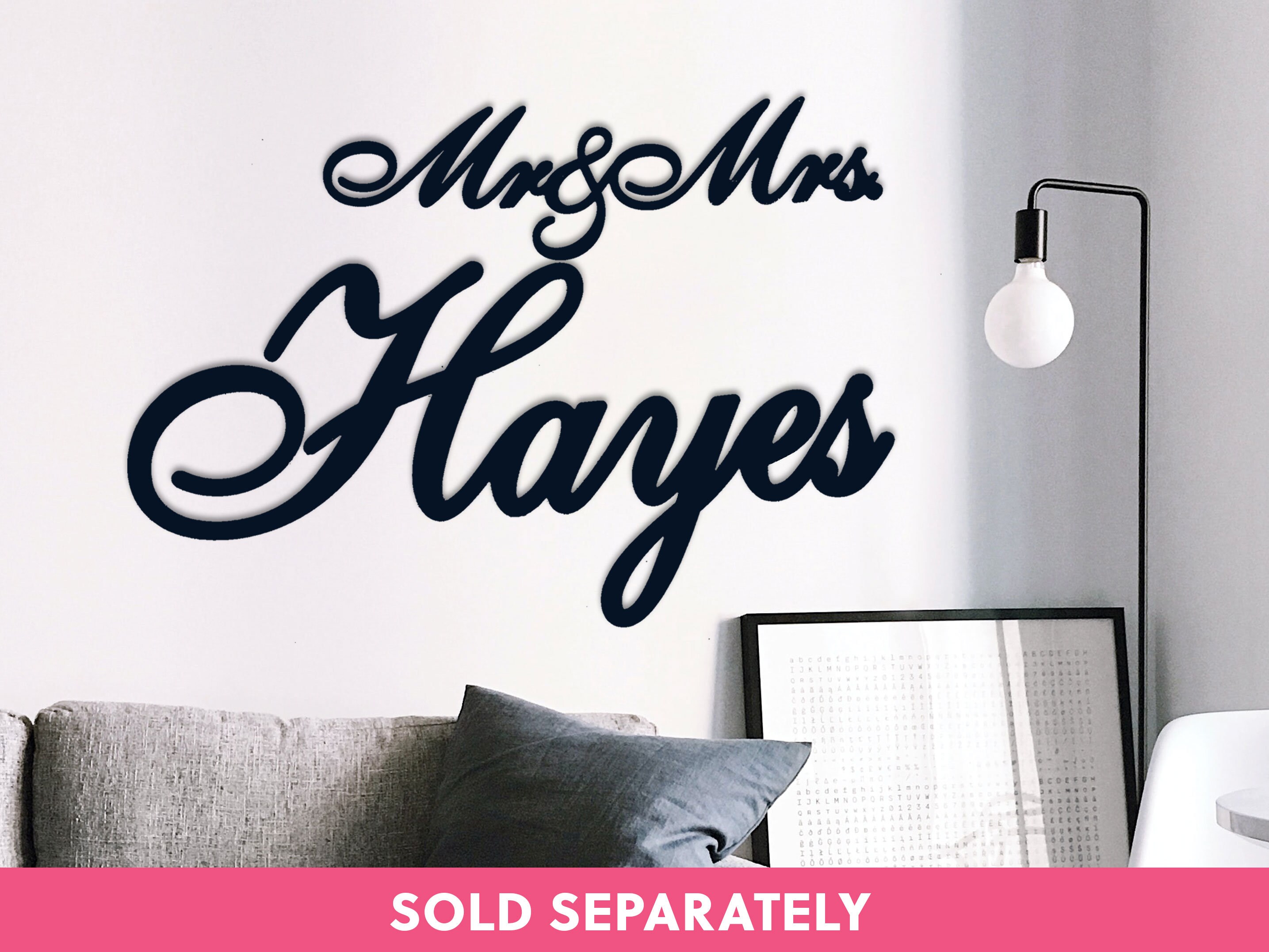 Custom Name & Name Cut Out Acrylic Sign Custom Name Sign | Etsy