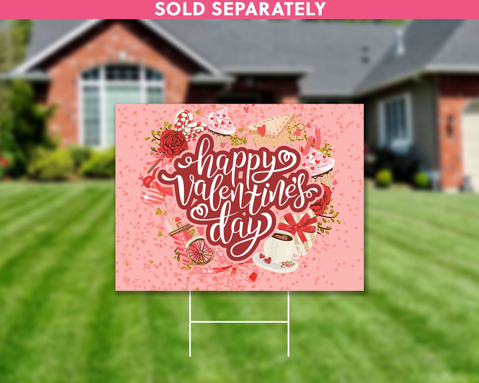 XOXO 18 Carta de signo de césped / Decoraciones de | Etsy