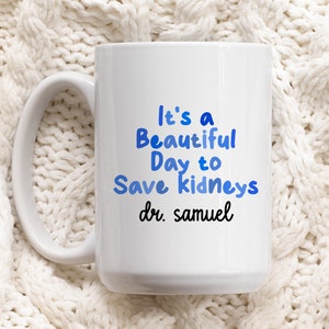 Nephrologist Gift, Nephrologist Mug, Nephrology Gift, Kidney Transplant Recipient Gift, Med School Mug, Personalized Mug, Customized mug