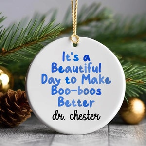 Regalo per pediatra, regalo per studenti di medicina, regalo per il futuro medico, regalo per la laurea della scuola di medicina, ornamenti per il medico, regali per la cerimonia del camice bianco