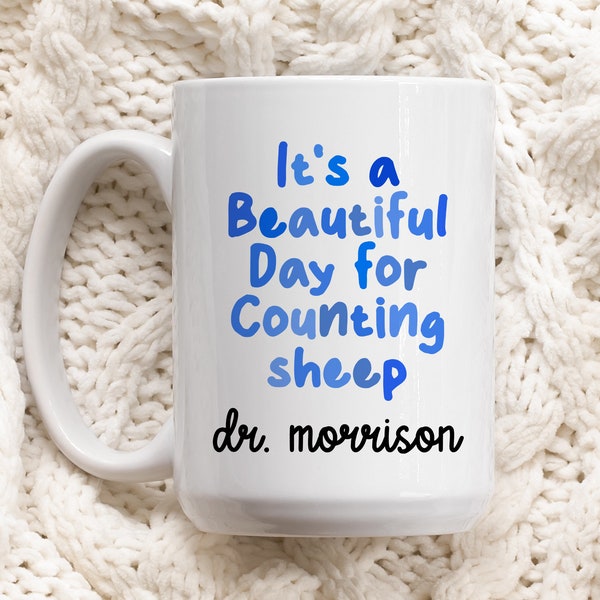 Anesthesiologist Gift, Anesthesiologist Mug, Medical School Graduation Gift, Medical Student Gift, Future Doctor, Customized Coffee Mug