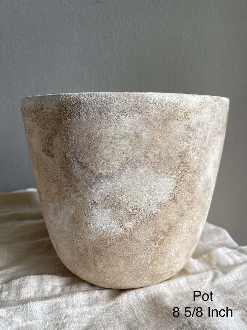 Aged Terracotta Planter Pots Hand Painted Terracotta Pots Etsy