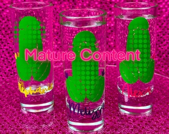 Cocktus Bachelorette Party Favor Shot Glass - Perfect for Final Fiesta Bachelorette Theme