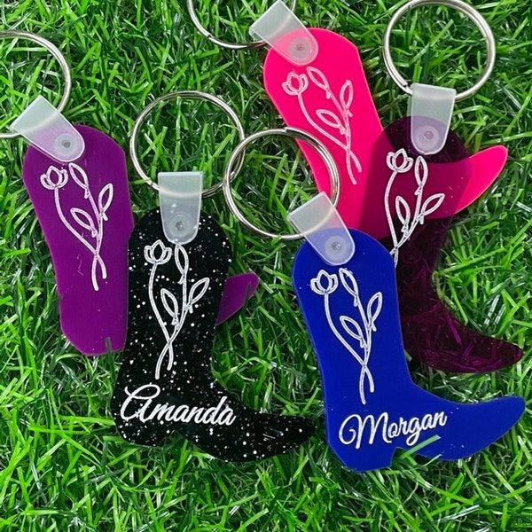 Cowgirl Bachelorette Keychain! Last Rodeo Bachelorette Party Favor - Perfect for Bachelor Party Favor- Gag Gift