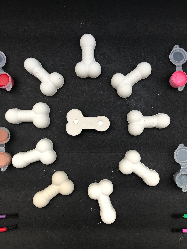 Perfect for Bachelorette Parties or Girls Night! Magnet Back Paint Party Pack