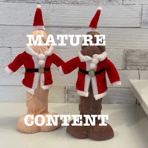Santa Naughty Shaped Soaps! Chilly Willy Soap - Holiday Soap - Funny Soap - Christmas - Dirty Santa Gift - White Elephant Gift - Gag Gift