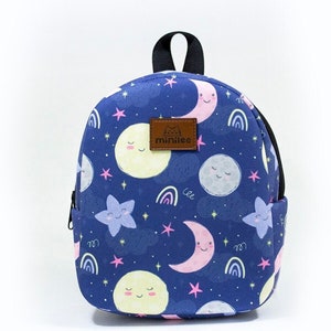 Space Travel Backpack, Kids&#39; Backpack, Kindergarden backpack, Minos backpack