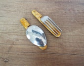 Set of folding spoon and fork, Tourist set, Vintage folding spoon and fork, Pocket cutlery, Military cutlery, Travel cutlery, Boy scout gift