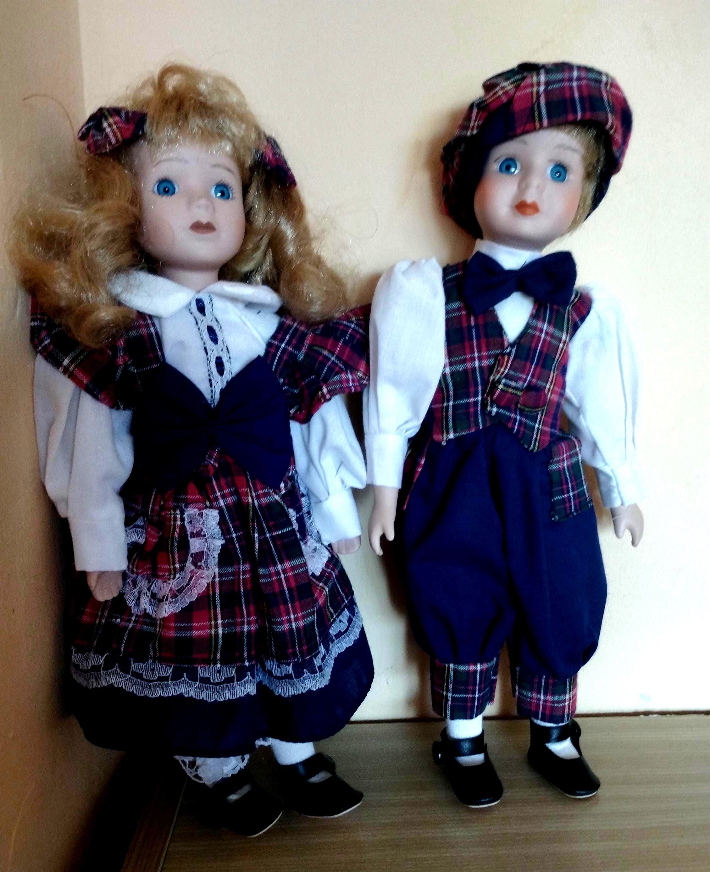 Twin Porcelain Dolls - Etsy Hong Kong
