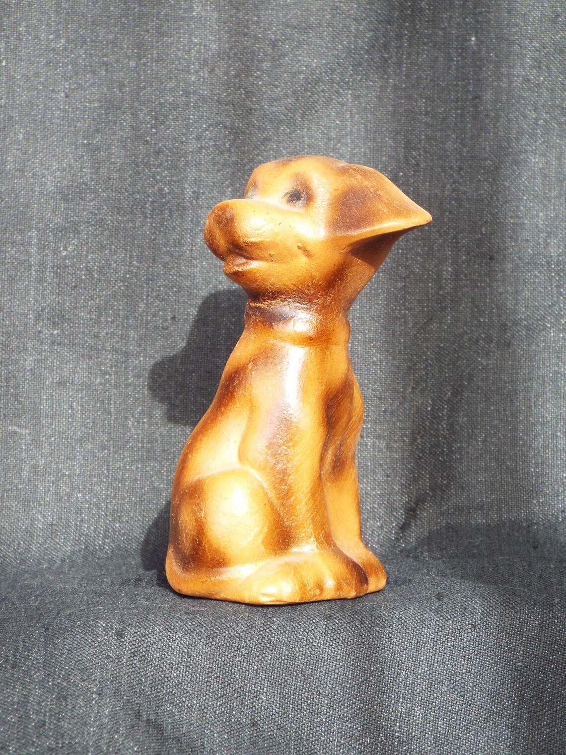 Figura de cerámica figura de perro de arcilla figura animal Etsy