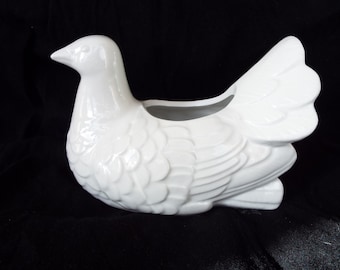 白い陶器の鳩の置物 - LJジャパン - 日本の陶器 - Etsy 日本