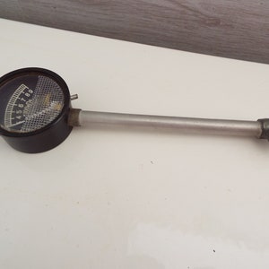 USSR Tyre Pressure Gauge, Vintage Pressure Gauge, Truck Accessories, Retro Tire Car Manometer.