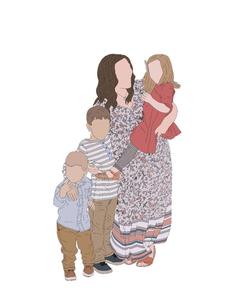 faceless family portraits faceless family portraits