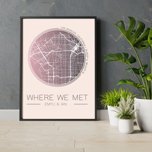 IMPRIMIBLE - Arte de mapa personalizado