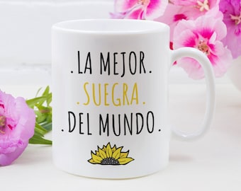 Suegra Gift - Suegra Coffee Mug - Gift for Suegra - Suegra Mug - Regalos para Suegra - Regalo para Suegra - La Mejor Suegra del Mundo Mug